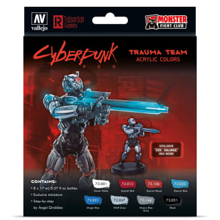 Vallejo Model Color Set 8 Colores Trauma Team Y Figura Doc Salvaje por 24.99€