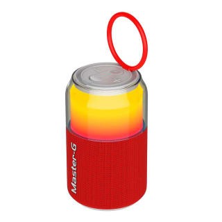 Parlante Bluetooth Master-G MG Splashr Rojo por solo $9.990 en ABC Chile