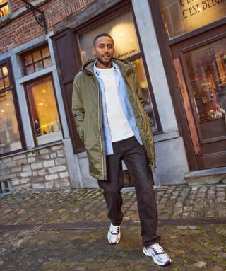 Coupe-vent déperlant coupe longue homme pour 24,99€ chez GÉMO