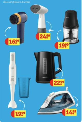 Diverse Philips artikelen vanaf €14,99 bij Kruidvat