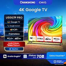 CHiQ 50" 4K QLED Roku TV £209 Smart HDR Deal