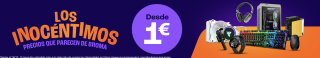 HOY Inocéntimos de PcComponentes productos por solo 1€