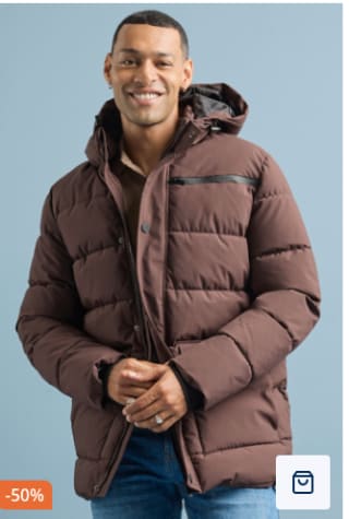 Tot -50% op winterjassen bij Terstal