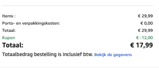 VEEKTOM powerbank 10.000 mAh voor €17,99 bij Amazon