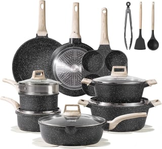 Juego de Cocina CAROTE 21 Piezas Granito por $2,466 | Amazon
