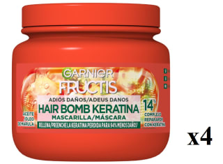4 x Garnier Fructis Mascarilla Capilar Adiós Daños, 320ml por 10.53€