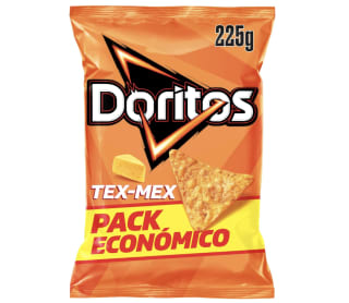 Doritos Tex Mex bolsa familiar 225 gr por 2,12€ (2da unidad 70% ahorro)