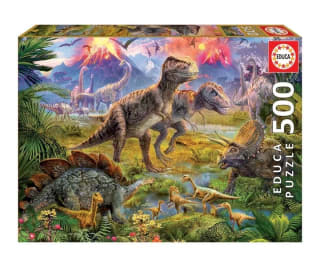 Educa Puzzle Encuentro de Dinosaurios 500 piezas por 5.72€.