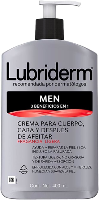 Lubriderm Fragancia Ligera 400ml por $66 | Oferta Amazon