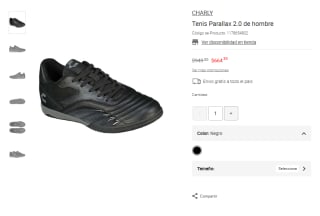 Tenis Charly Parallax 2.0 por $664 | Liverpool