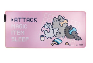 Grupo Erik Editores, S.L. Protector Sobremesa Xxl Con Luz Led Pusheen 90x40x0,4 17.50