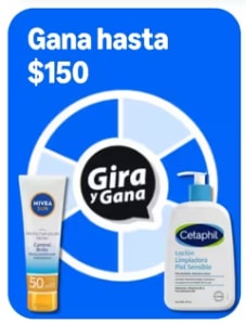 Gira y Gana hasta $150 para productos Nivea y Cetaphil en Amazon