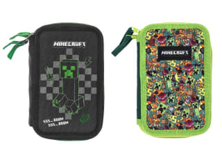 Minecraft Trousse à triple compartiment à 14,99€