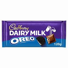 Cadbury Dairy Milk Oreo Bar 120g £0.79 Swansea Store