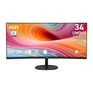 Monitor MSI Pro MP341CQW E12 34" UltraWide Quad HD 120Hz VA Curvo por 179.10€