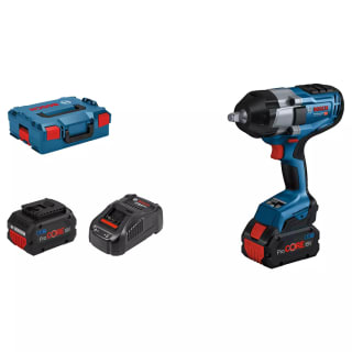 Bosch slagmoersleutel GDS 18V-1000 +2x ProCORE18V 8.0Ah accu in L-BOXX voor €583,29