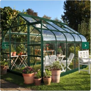 Serre de jardin Supreme verre trempé 8.1 m² - Halls à 874,50€