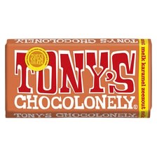 Tony's Chocolonely 180 gram voor €1+1 gratis bij Poiesz