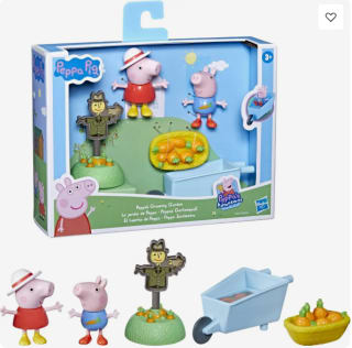 Peppa Pig Peppa's Groeiende Tuin Speelset (5 stuks, 7,5 cm) voor €4,16 bij Joybuy