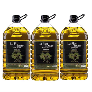 3 Garrafas de 5l Aceite de Oliva Virgen Extra La Flor de Malaga por 57,31€