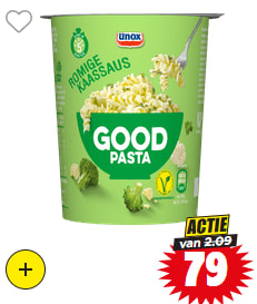 Unox Good Noodles, Pasta of Potatoes voor €0,79 bij Dirk