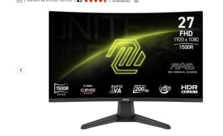 MSI MAG 276CF E20 monitor gaming curvo de 27" por 109,65€