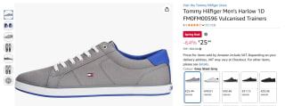 Tommy Hilfiger Harlow mannensneakers voor €25,44 bij Amazon
