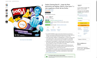 Hasbro Gaming Bop It! Juego Electrónico por $251 | Amazon