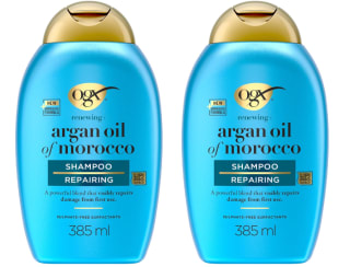 2 x 385ml OGX Champú con Aceite de Argán de Marruecos por 7.37€