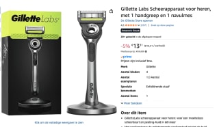 GilletteLabs With Exfoliating Bar Van Gillette voor €13,31 bij Amazon