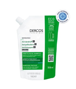 Dercos Anti-Caspa DS ECO-Refill 500ml VICHY $20.792 OFERTA Solo en Cruz Verde, Chile