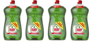 4 Botes de Lavavajillas a mano concentrado Fairy 1,25 l. por 12.57€