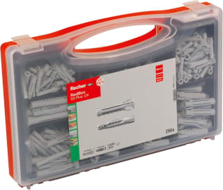 Fischer SX/UX Pluggenassortiment Box Rood voor €16,77 bij Amazon