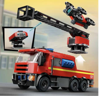 LEGO City Brandweerkazerne + auto voor €38