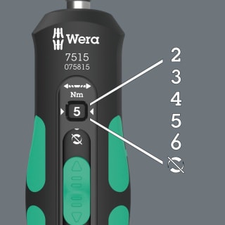 Wera 7515 Kraftform Safe-Torque Speed momentschroevendraaier voor €48,94 bij Amazon