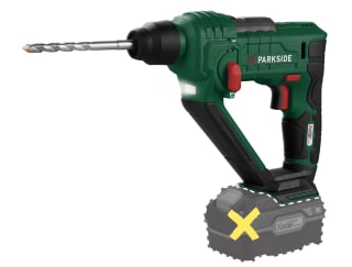 PARKSIDE Martilo perforador recargable 20 V por 23.99€