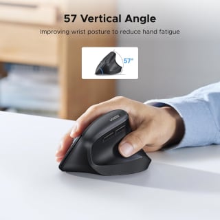 UGREEN Wireless Ergonomic Vertical Mouse for £11.97 at Amazon