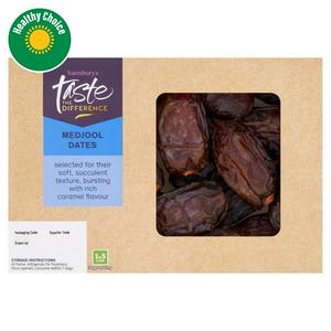 Sainsbury's Medjool Dates, Taste the Difference 500g for £3.75 at Sainsbury's