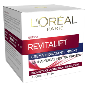 L'Oréal París Revitalift Crema de Noche 50 ml por 6,70€ en Primor