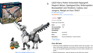 LEGO Harry Potter Scheurbek 76427 voor €28,46 bij Amazon