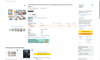 Colección Aang y Korra Blu-ray por $629 | Oferta Amazon
