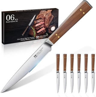 Purple Dragon Set de 6 couteaux à steak pour 14,94€ chez Amazon
