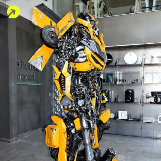 Bumblebee Robot Gigante 240cm por 15.460,94€ en Power Planet Online