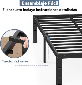 Base para Cama King Size SAFONUS por $1,399 en Amazon