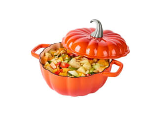 SILVERCREST gietijzeren kookpot pompoen, Ø 24 cm voor €24,95 bij Lidl