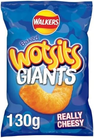 Walkers Wotsits Giants Really Cheesy 130 g for £1 at Amazon