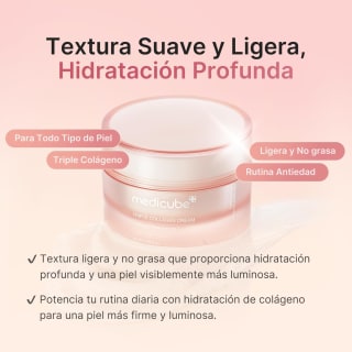 medicube Triple Collagen Cream 50 ml por 11,40€ en Amazon