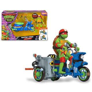 Vehículo TMNT Movie con figura por 9,60€