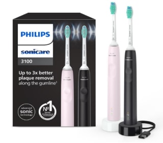 Brosse à dents électrique sonique Philips Sonicare 3100 à 49,99€