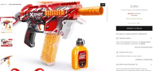 ZURU X-Shot Hyper Gel Medium Blaster por $476 | El Palacio de Hierro